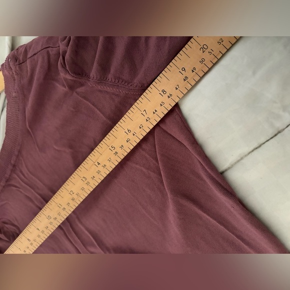 Zara women’s thin knit long sleeve tie back dress dusty rose size xs - Picture 10 of 12